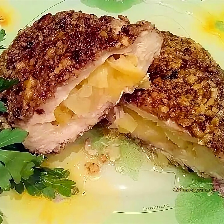 Куриная грудка с ананасами в духовке – 5 рецептов