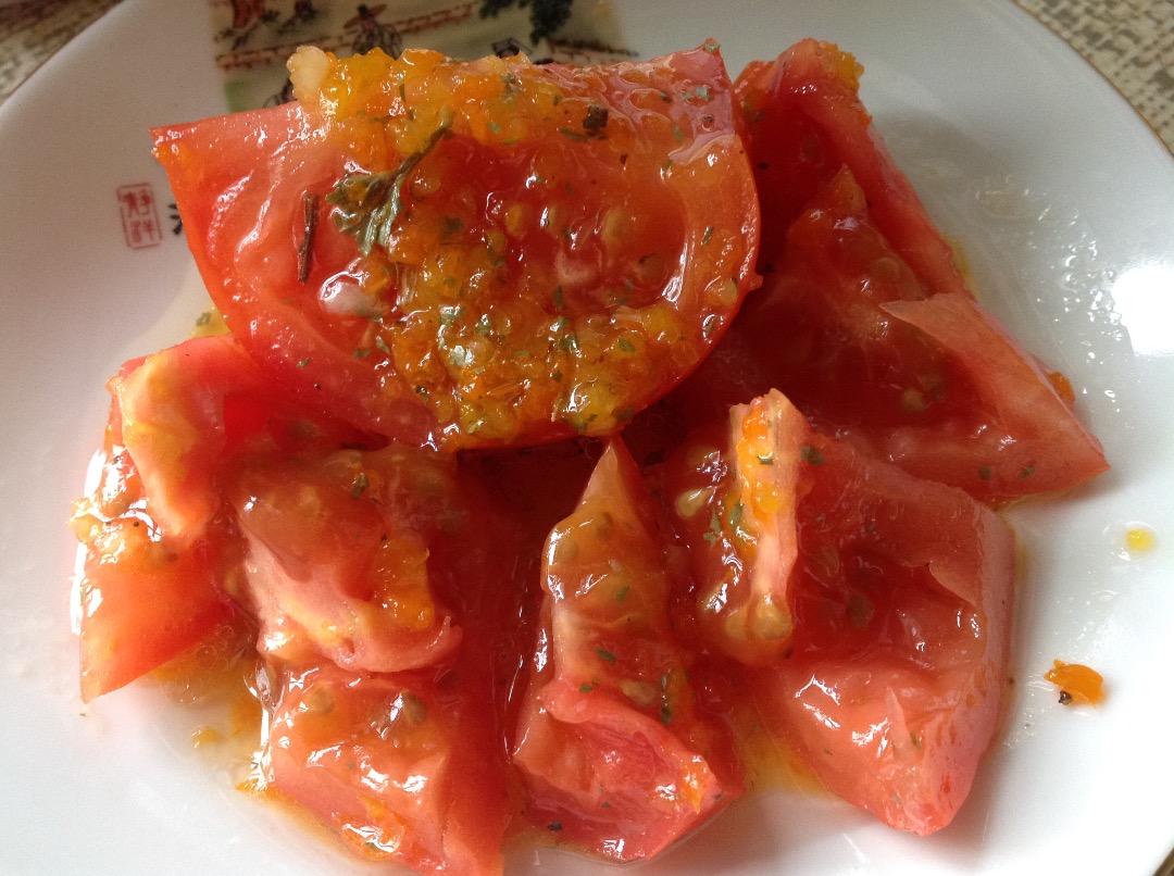 Рецепт и помидор по корейски