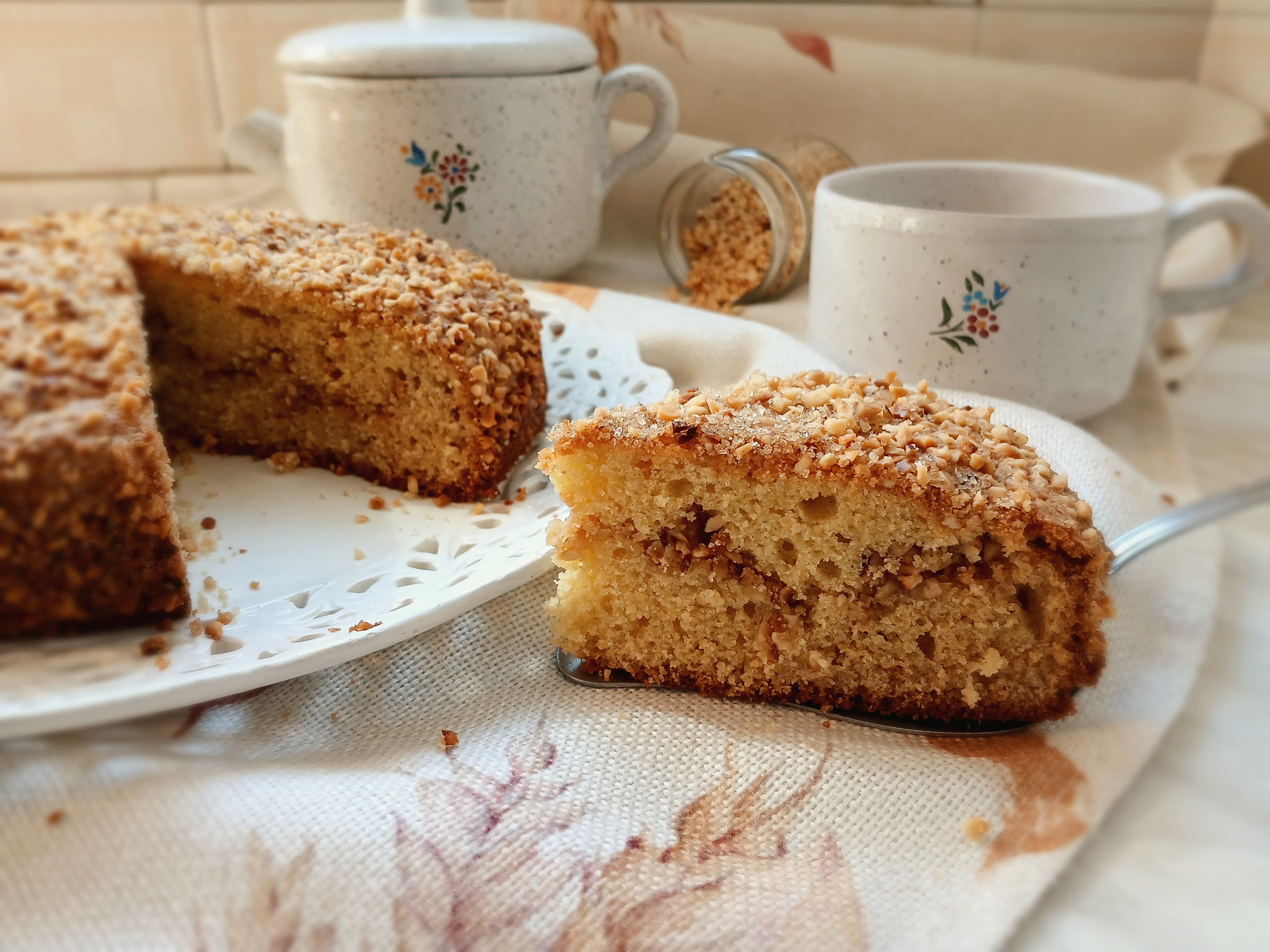 Ореховый пирог