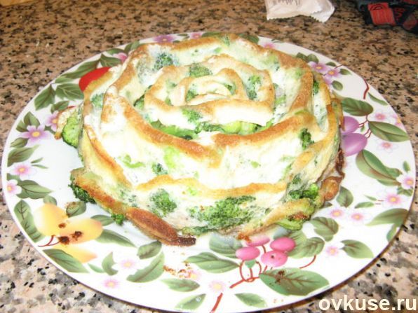 Запеканка из брокколи