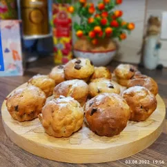 Творожные кексы с шоколадными каплями! 🍪