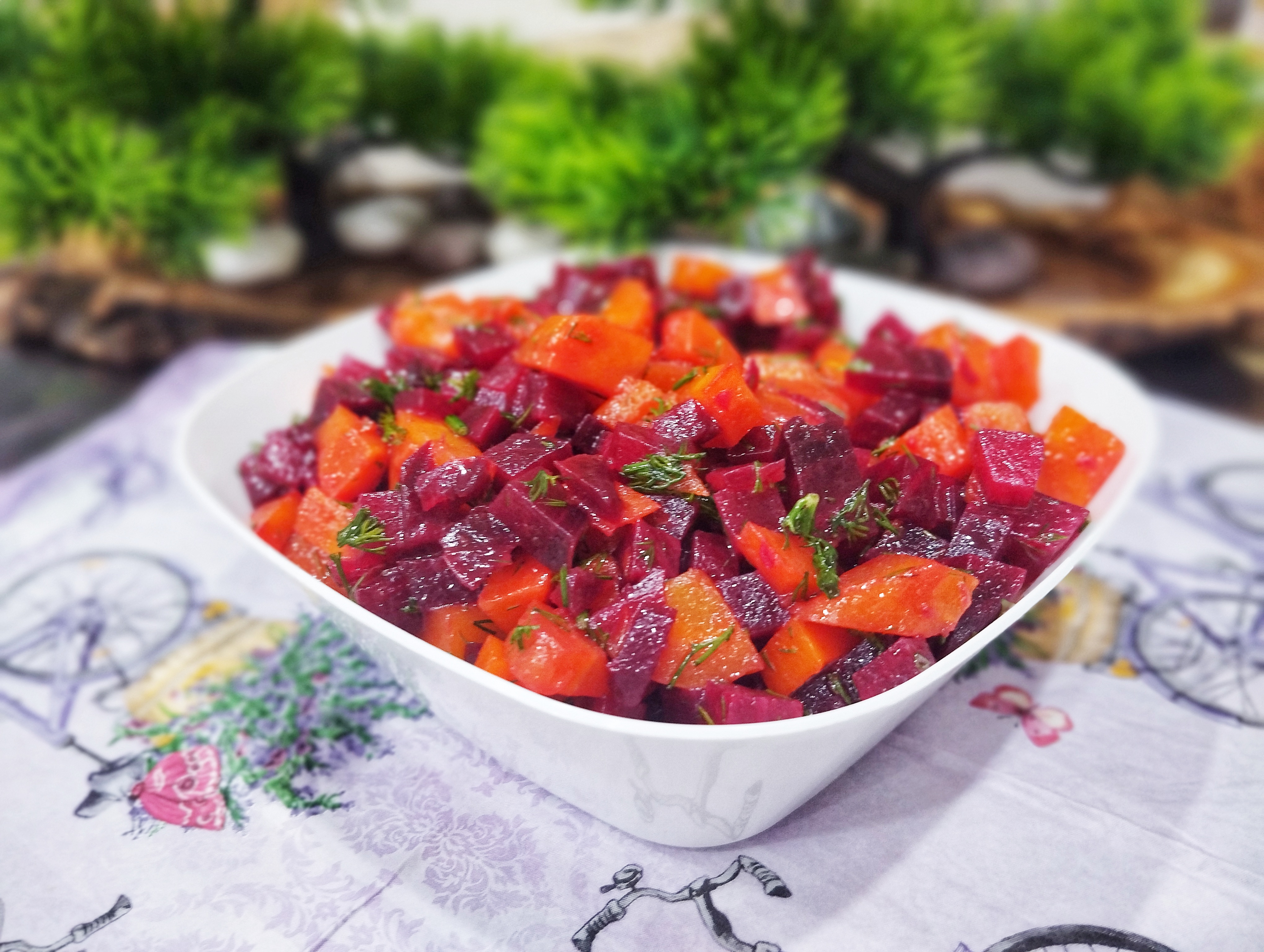 Салат из свеклы и моркови 