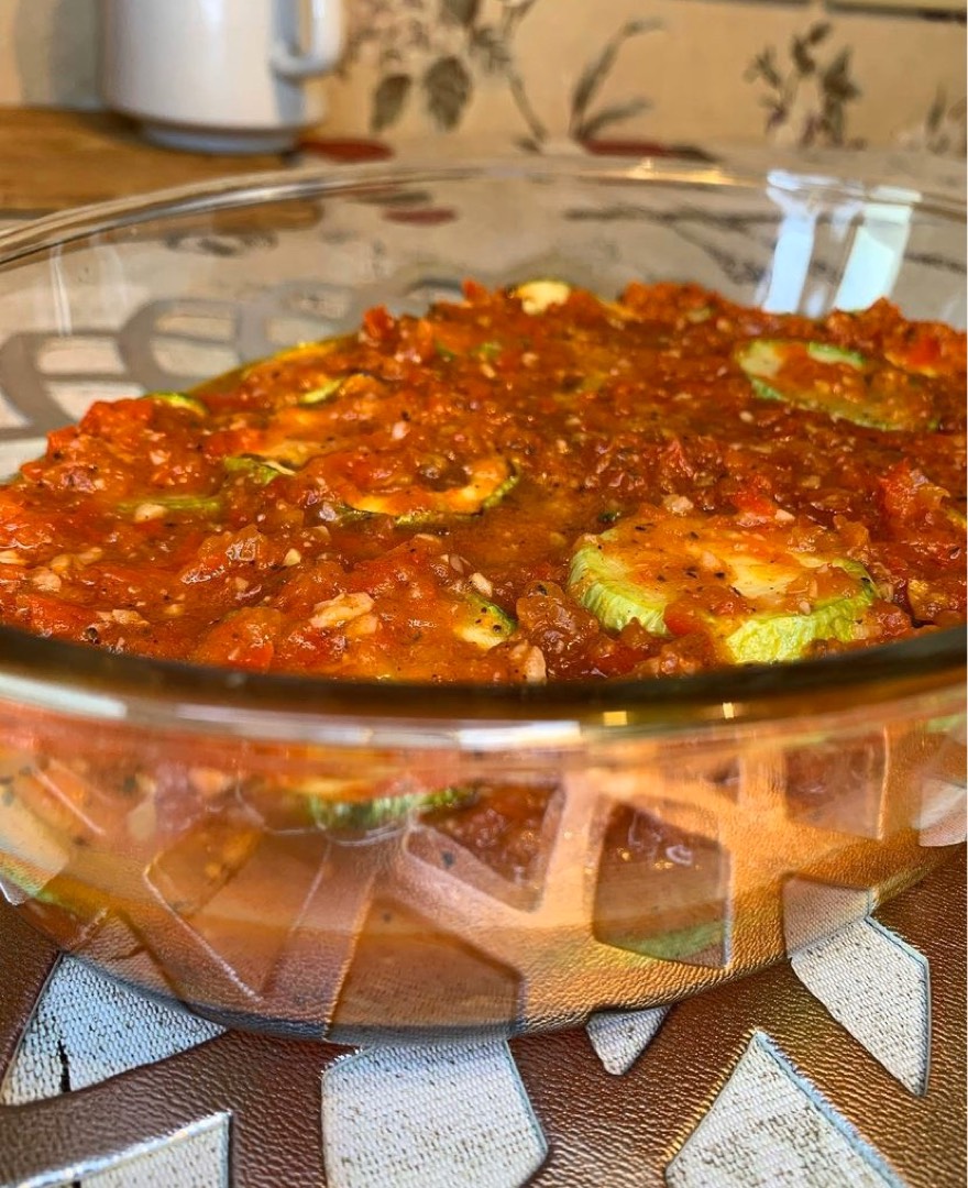 Кабачки в аджике 😋