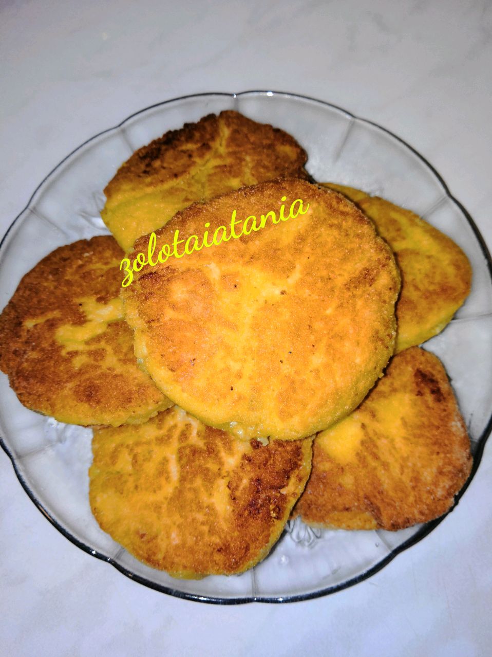 Сырники с бананом и кукурузной мукой🌽🍌