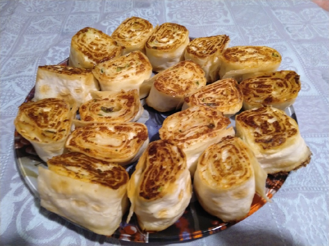 Закуска из лаваша