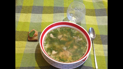 Уха из красной рыбы