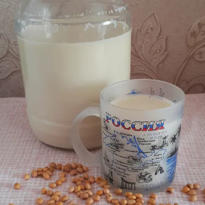 Соевое молоко 🥛, рецепт N2, более насыщенное
