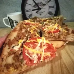 🍕Пицца🍕 с фаршем🍕