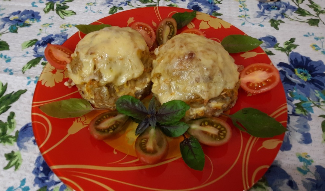 Котлеты под картофельной шубкой
