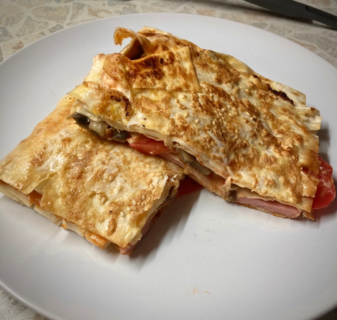 Лаваш а-ля пицца 🍕