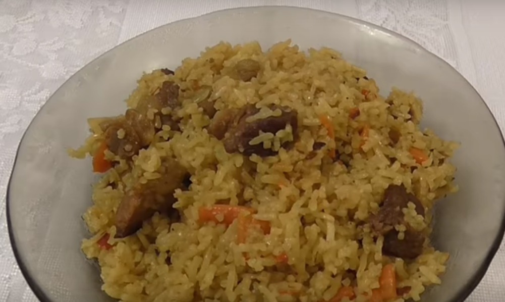 Плов со свининой #рис