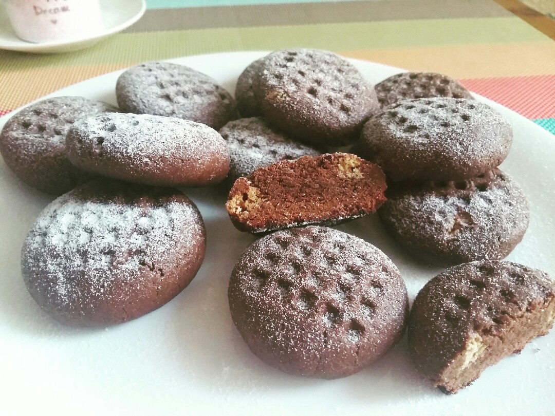 Шоколадное печенье с какао: рецепт с видео и фото | Меню недели