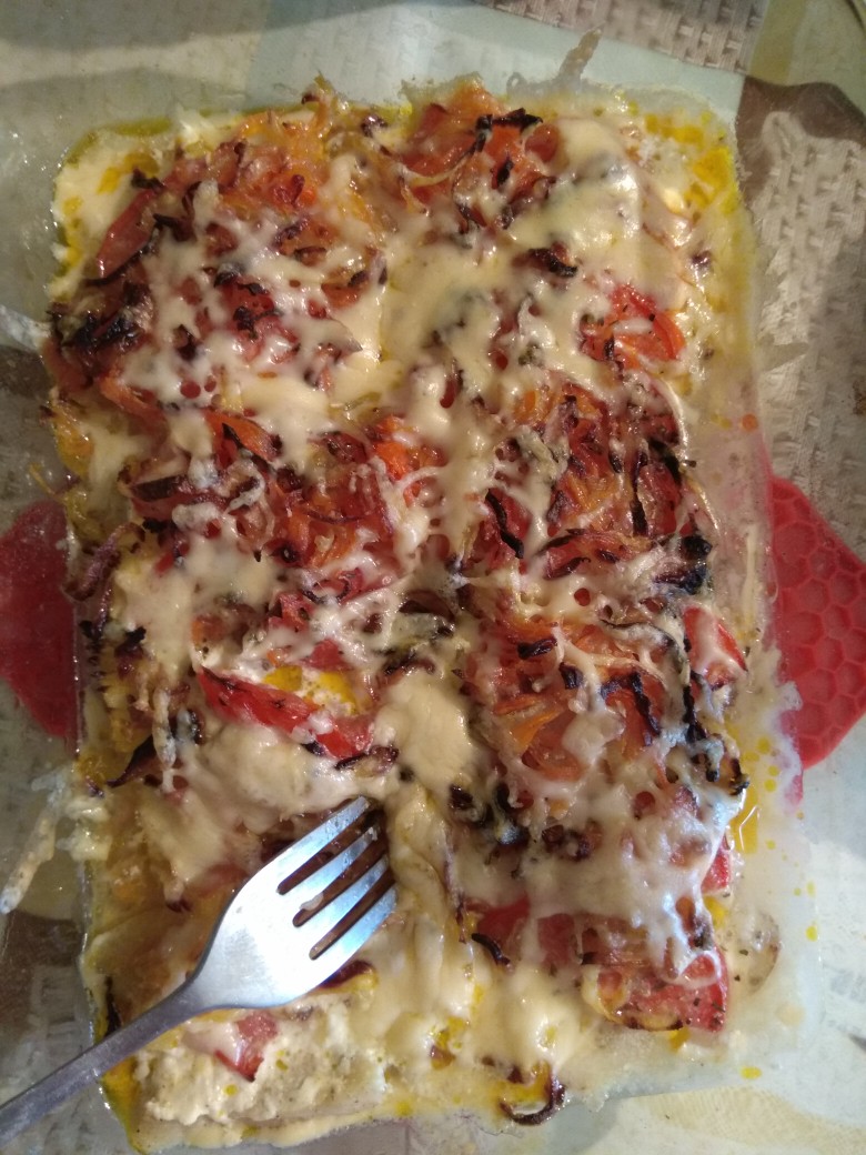 Филе минтая в духовке