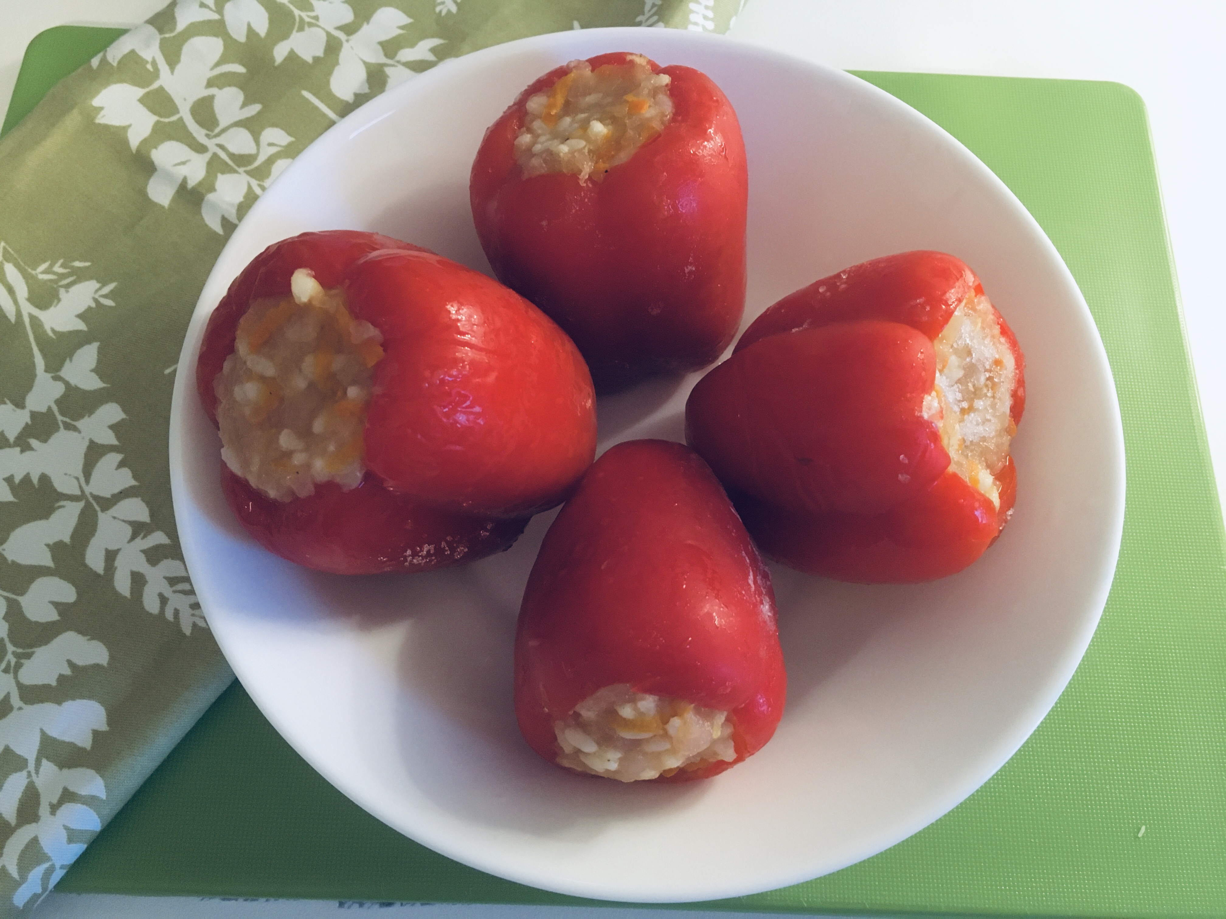 Фаршированный перец в заморозку