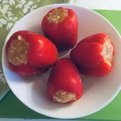 Фаршированный перец в заморозку