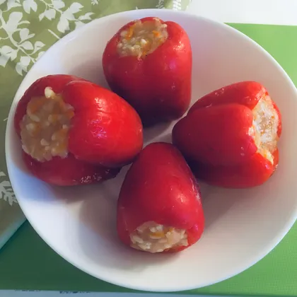 Фаршированный перец в заморозку