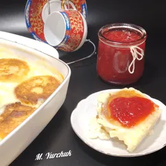 Сырники в сметанном соусе