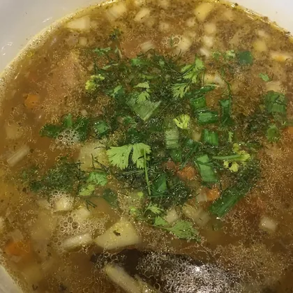 Гороховый суп с говядиной