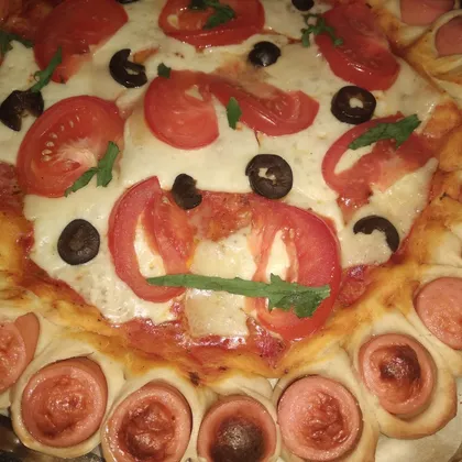 Пицца с вкусным краешком