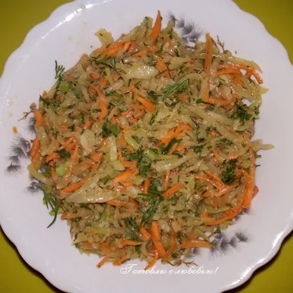 Салат из  маргеланской редьки и моркови