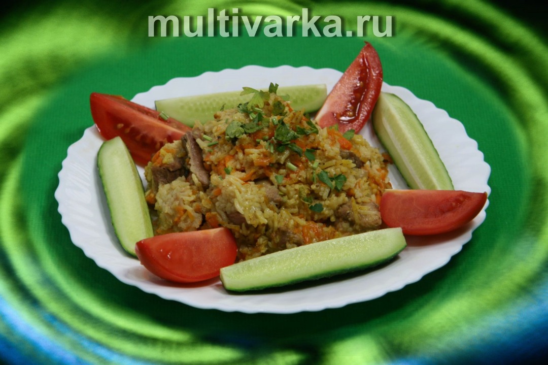 Диетический плов в скороварке