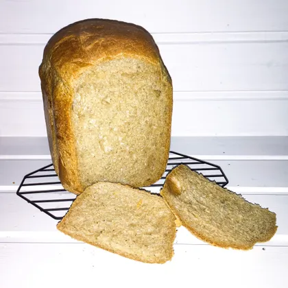 Пшеничный хлеб с медом и солодом в хлебопечке