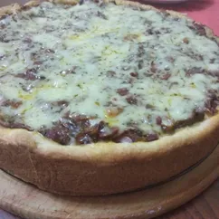 Пицца по чикагски  Deep -Dish Pizza