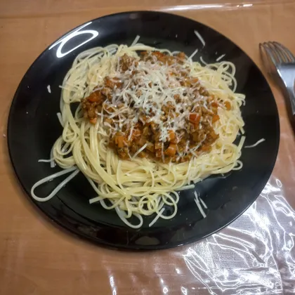 Спагетти а-ля Болоньезе. Spaghetti alla Bolognese