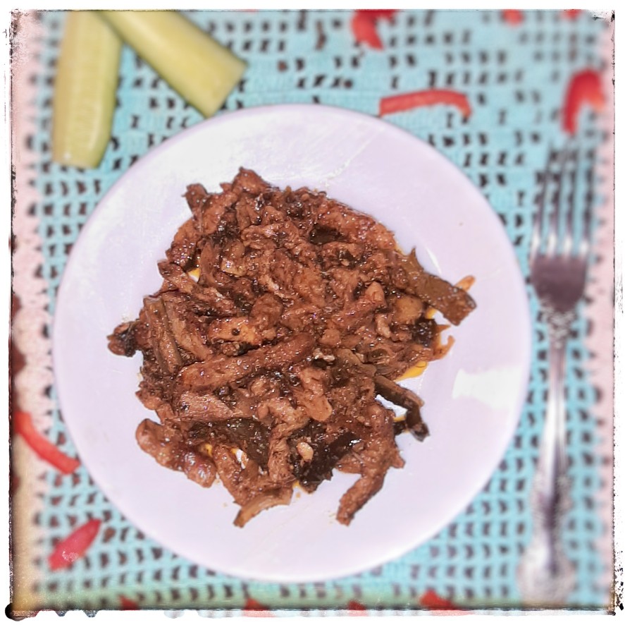 Азу из свинины — рецепт с фото пошагово. Как приготовить свинину с солеными огурцами?