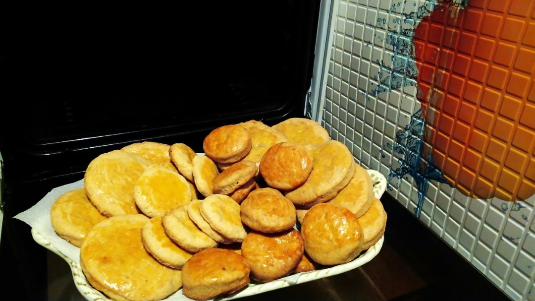 Творожные коржики