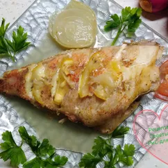 Морской окунь в духовке🐟🍋