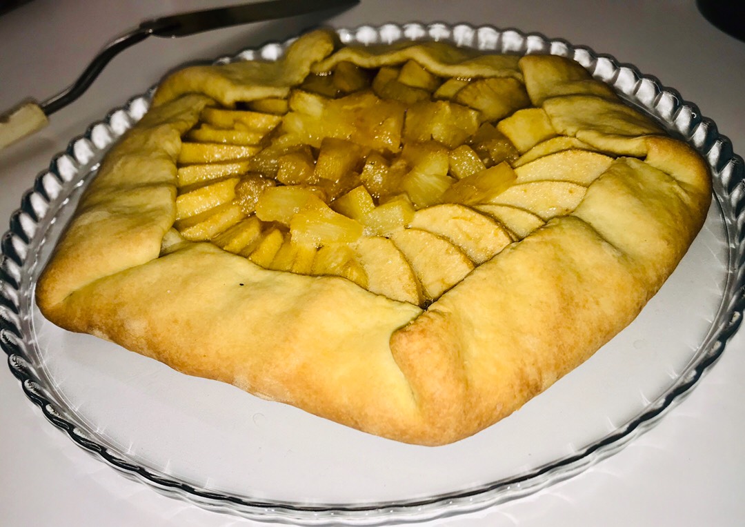 «Фруктовая галета с яблоками и ананасами»