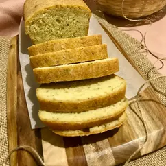 Кукурузно-рисовый 🌽🌾хлеб 🍞 с ароматными травами🌱на безглютеновой рисовой закваске (vegan 🌱)