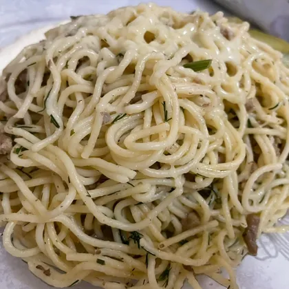 Спагетти с фаршем🍝