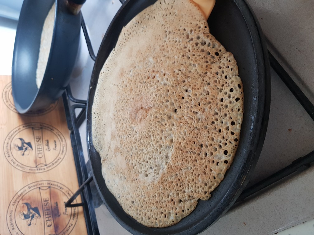 Льняные блинчики с маком