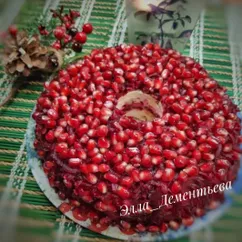 Салат "Гранатовый браслет" на Новый год🎄