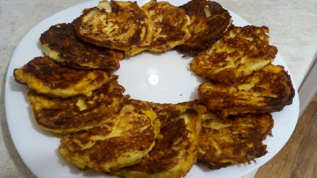 Кабачки в сырной шубке