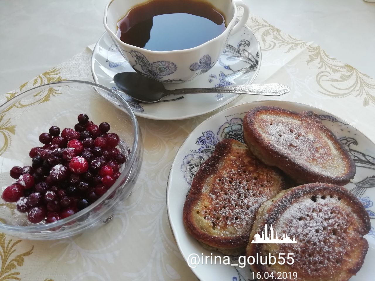 Ржаные оладушки