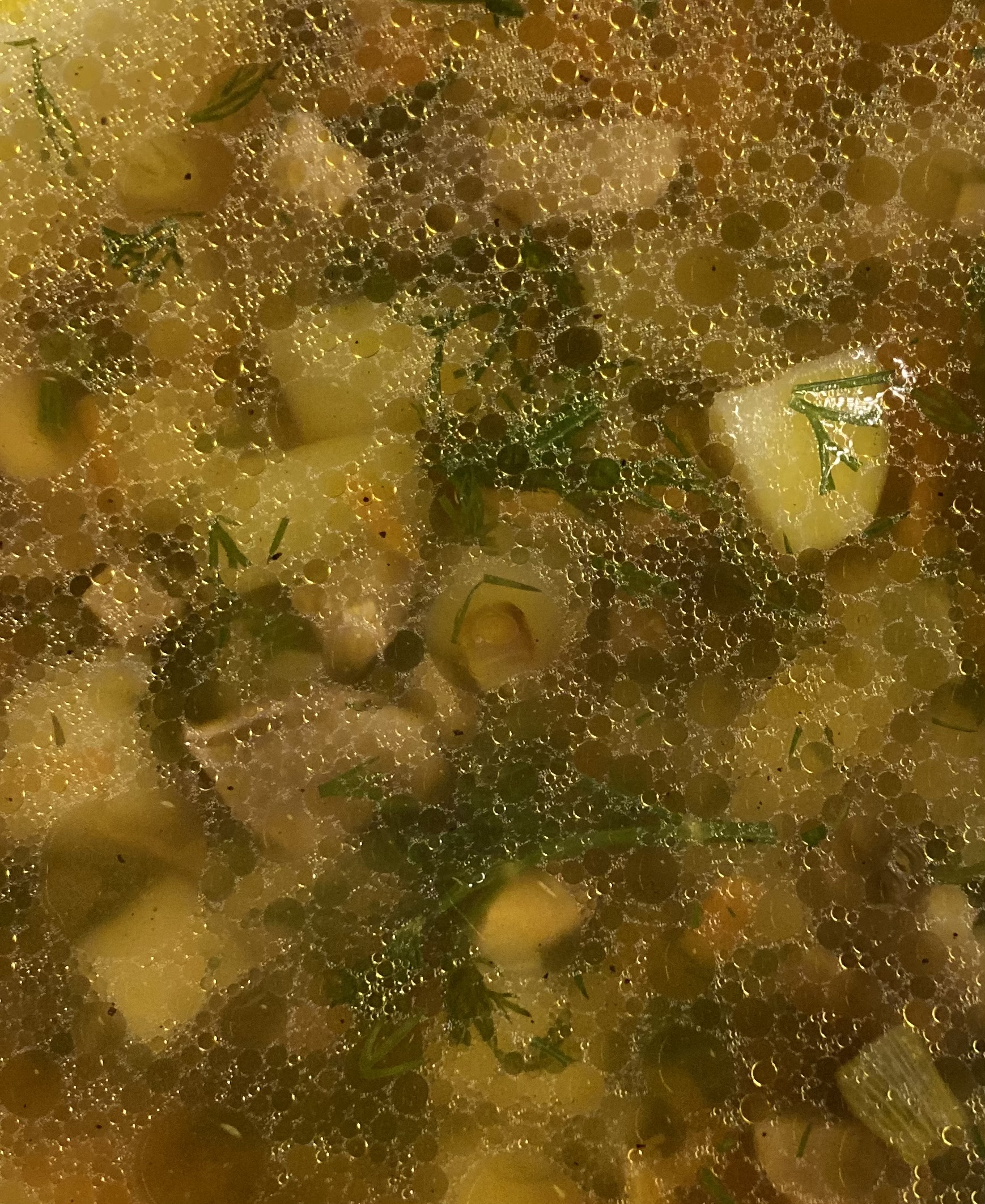 Суп из шампиньонов