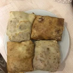 Блины с мясом