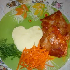 Маринованное мясо в духовке