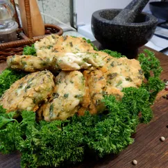 Рубленые котлетки из куриной грудки