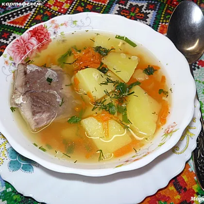 Суп рыбный с картофелем