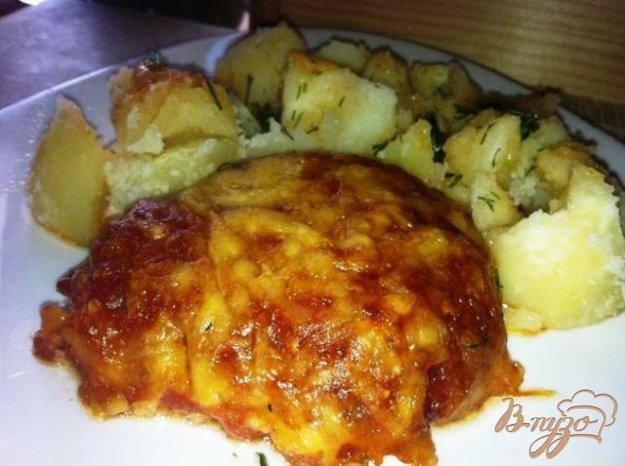 Куриные отбивные в остро-сладкой, сырной корочке