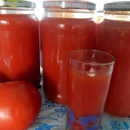 Сок томатный #заготовки