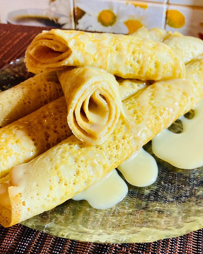 Блины кружевные