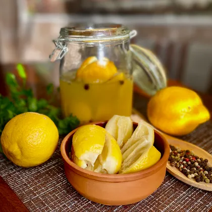 🇲🇦 Лимоны соленые/квашеные  (L’hamd markad – Preserved Salted Lemons