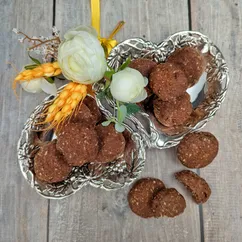 Постное шоколадное печенье 