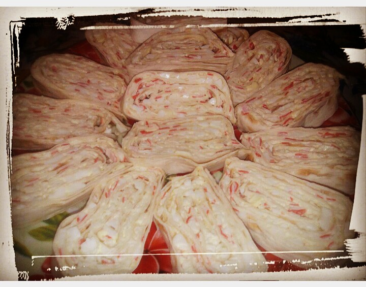 🎵Рулет с крабовыми палочками🎵