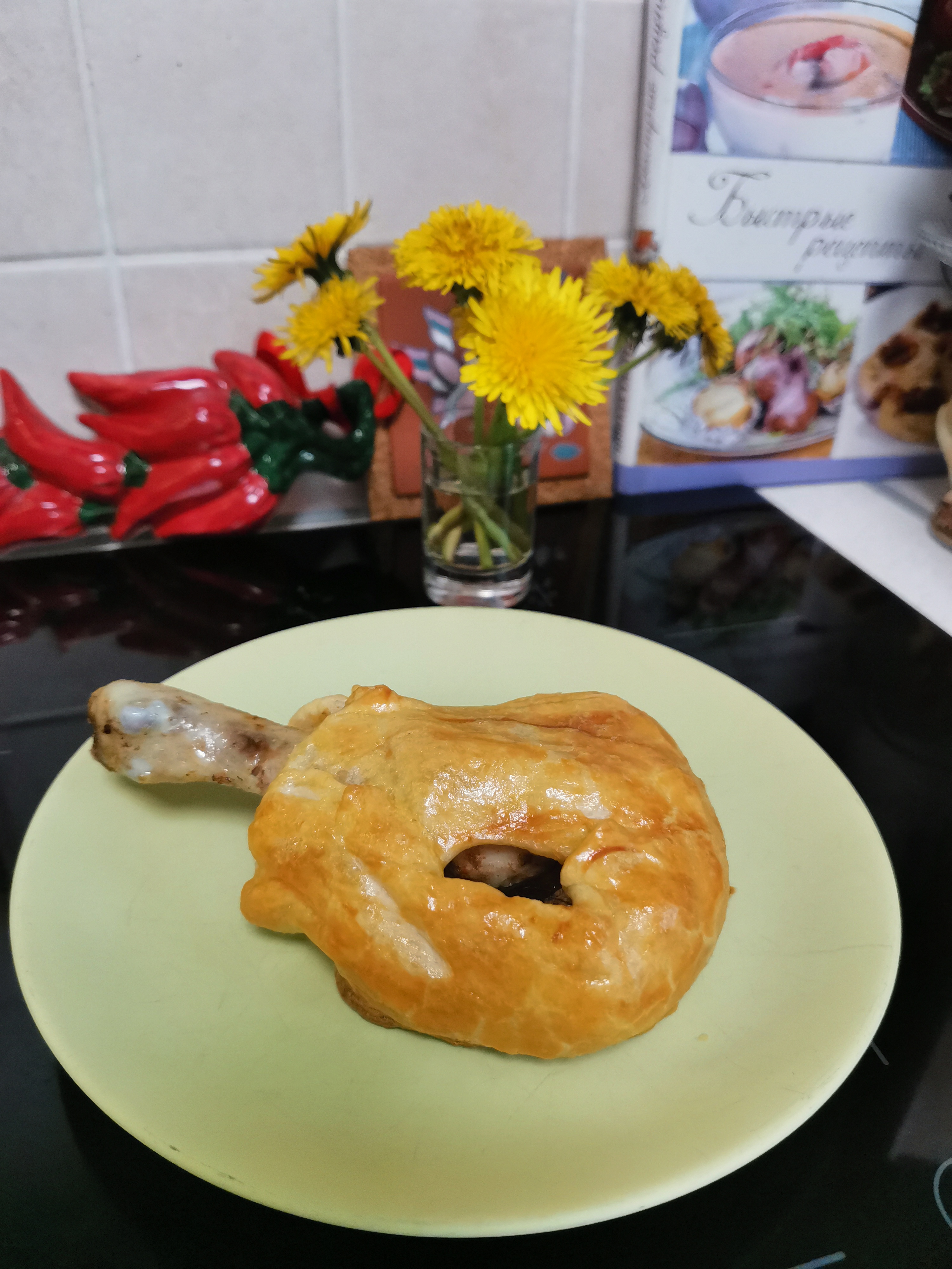 Куриные ножки в тесте в духовке
